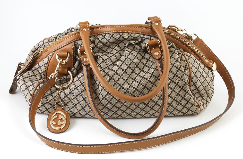 Louis Vuitton Sukey Boston Diamante Canvas Shoulder (1 of 3)