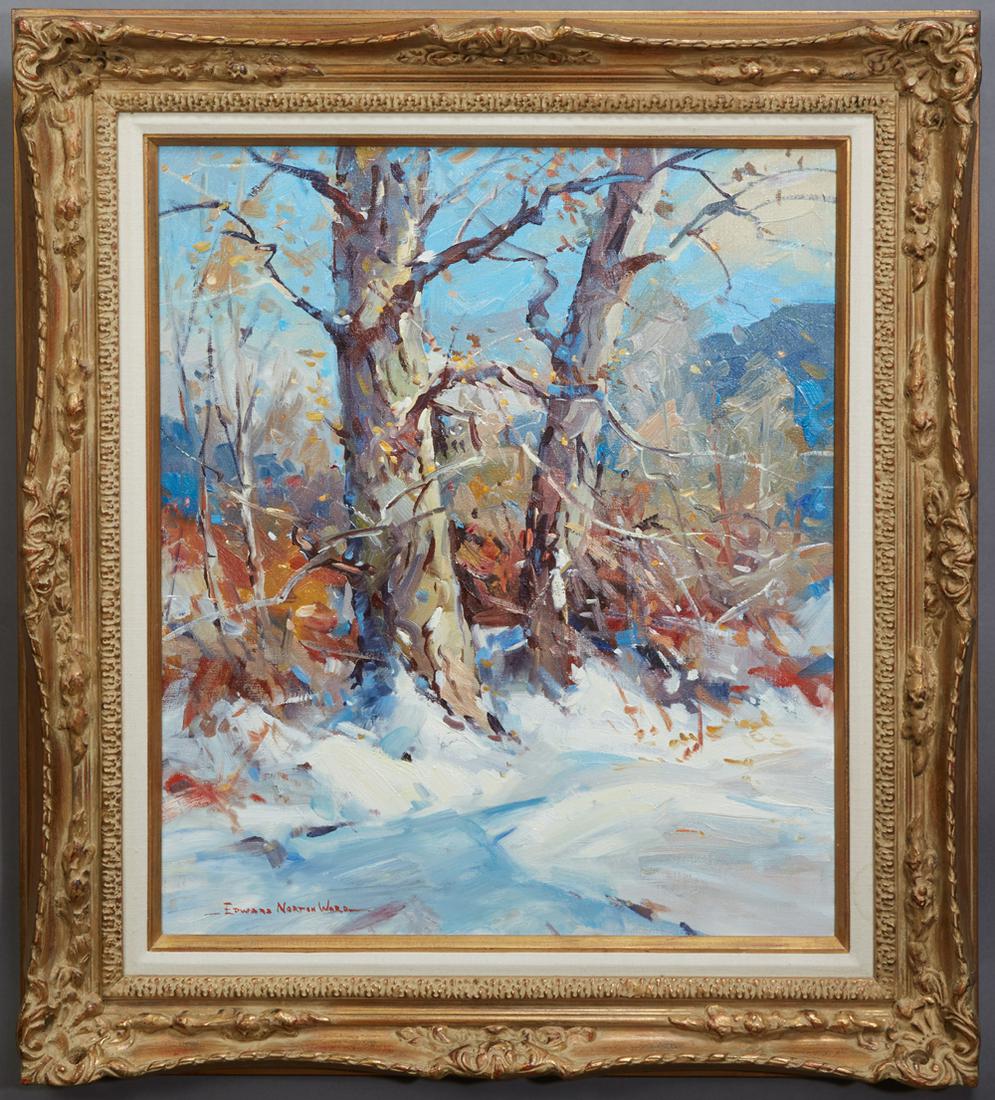 Edward Norton Ward (American), "Old Friends," 20th c., (1 of 3)