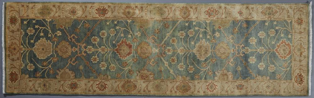 Turkish Angora Oushak Runner, 3' 2 x 10' 4. (1 of 1)