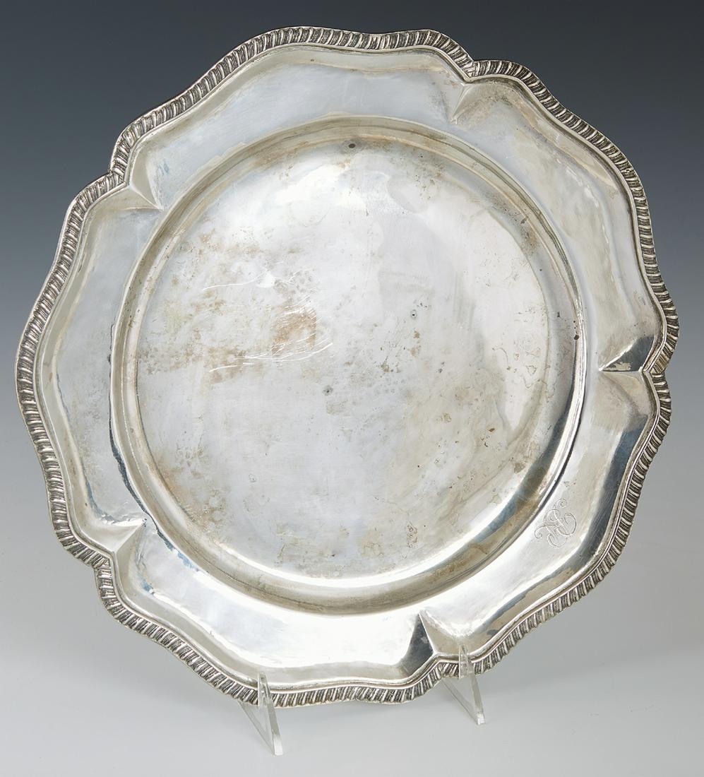 Peruvian .900 Sterling Circular Platter, mid 20th c., (1 of 1)
