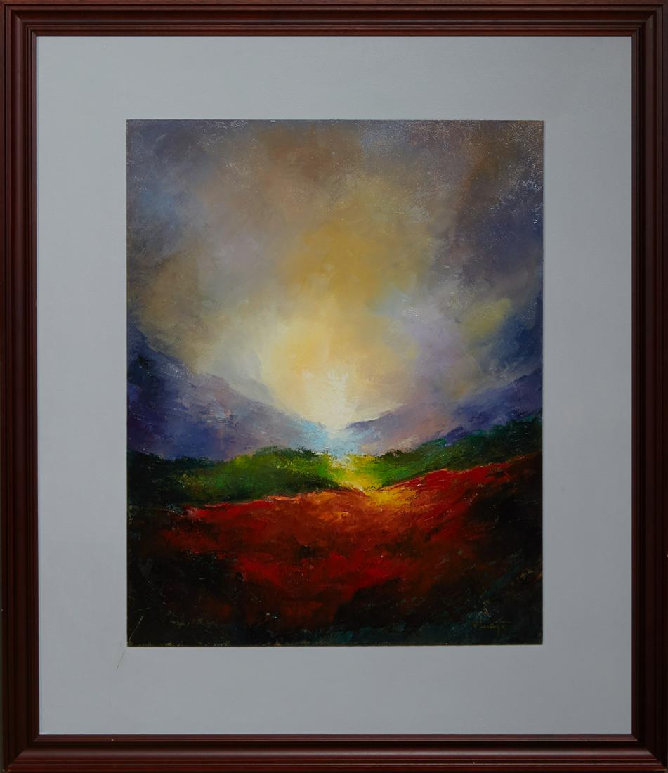 Jorge Leanza (American), "Sweet Possession," 20th c., (1 of 2)