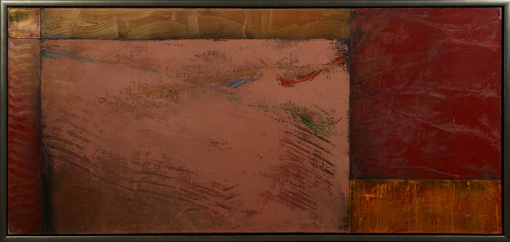 Robert Rector (1946-, Louisiana), "Untitled Abstract," (1 of 3)