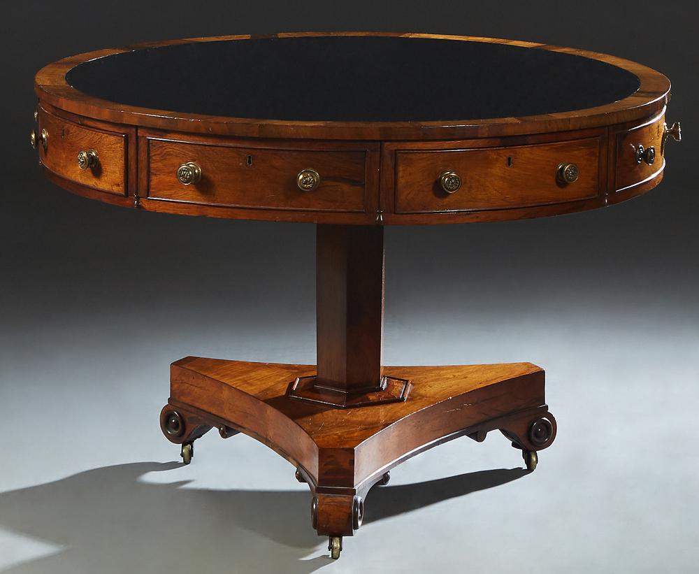 William IV Rosewood Rent Table, early 19th c., the (1 of 16)
