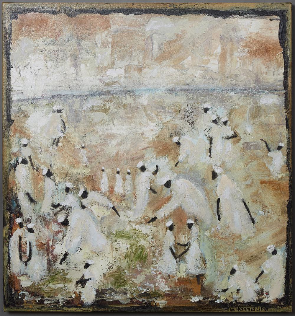 William Hemmerling (1943-2009, Louisiana), "Down to the (1 of 3)