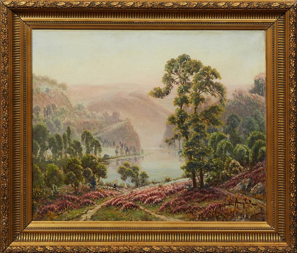 Gaston Anglade (1854-1919, French), "Field of Flowers," (1 of 13)