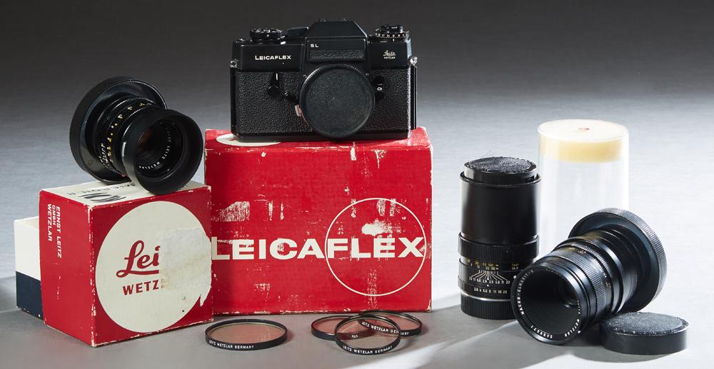 Vintage Leicaflex SL 35mm Camera, Ser. # 1341475, in (1 of 5)