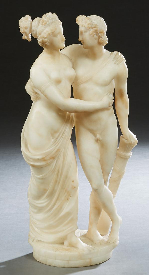 Italian School, "Venus and Adonis," late 19th c., (1 of 3)