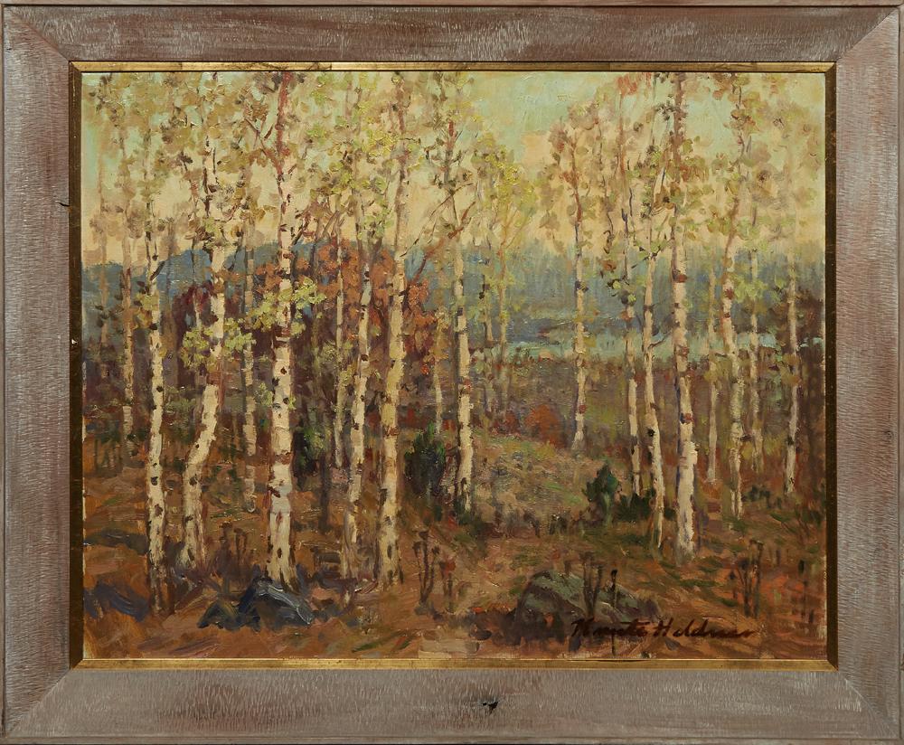 Knute Heldner (1877-1952, Louisiana), "Birch Forrest," (1 of 4)