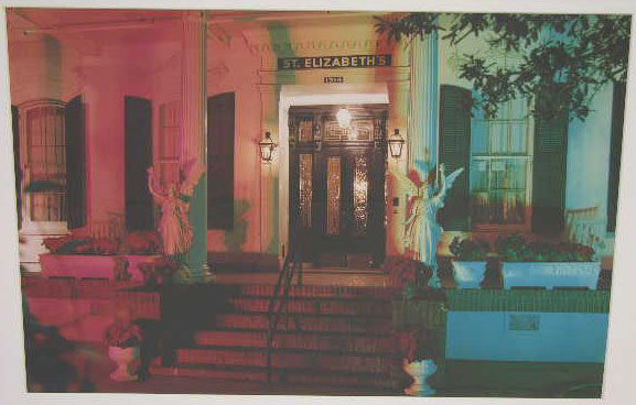 William K. Greiner, "St. Elizabeth's New Orleans,": William K. Greiner, "St. Elizabeth's New Orleans," 1998, colored photograph A/P, titled and dated lower margin, framed, H.- 20 in., W.- 24 in.