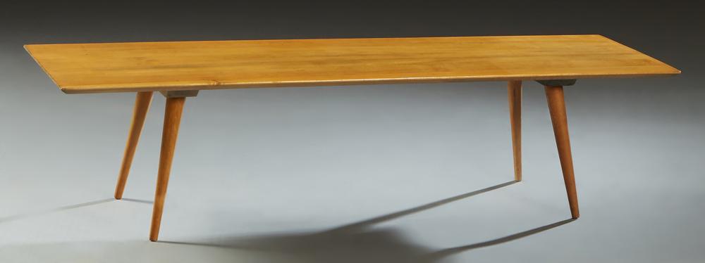 Paul McCobb Mid Century Modern Carved Walnut Coffee (1 of 1)