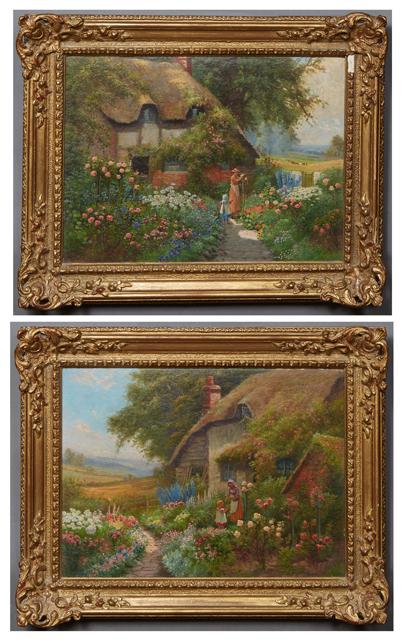 Arthur Wilkinson (1860-1930, British), "Mother and (1 of 8)