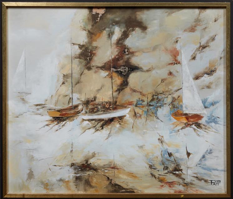 Pati Bannister (1929-2013, Mississippi), "Abstract (1 of 4)