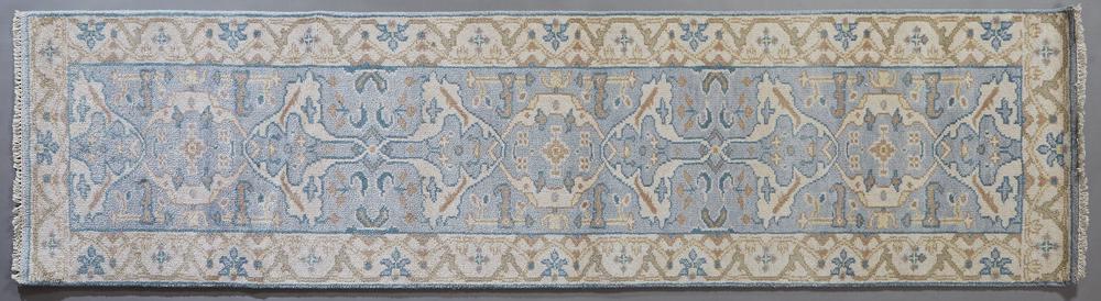 Turkish Angora Oushak Runner, 2' 7 x 9' 10. (1 of 1)