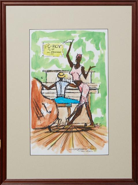 Ronald Leonard Jones (1952-2021, New Orleans), "Woman (1 of 4)