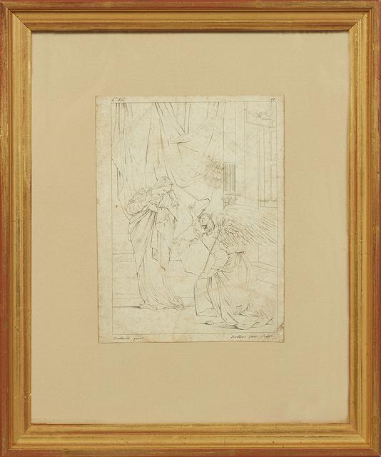 Old Master Style Book Plate Print, After Artemisia (1 of 1)