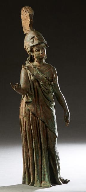 Continental School, "Standing Figure of Helmeted (1 of 8)