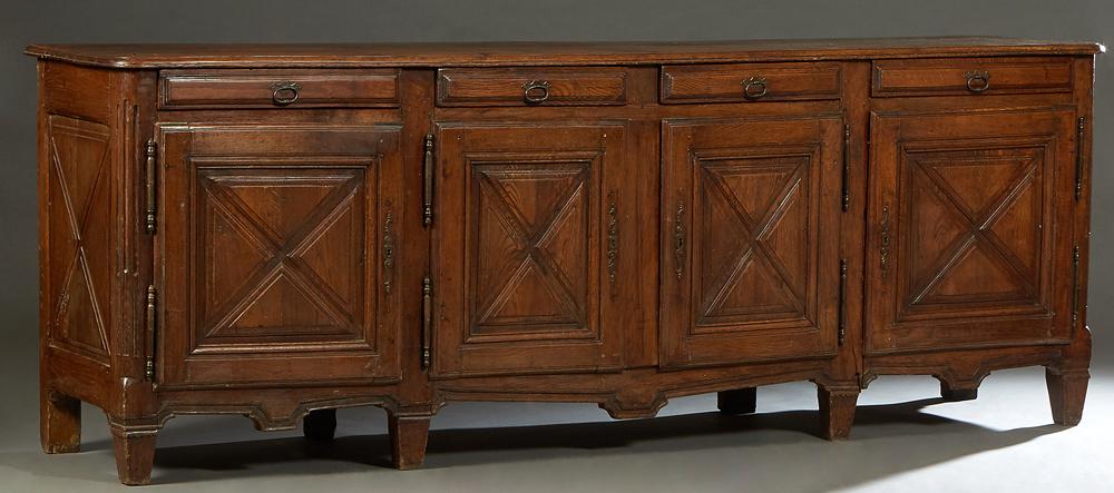 French Provincial Louis XIII Style Carved Oak (1 of 1)
