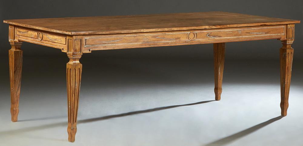 Provincial Louis XVI Style Carved Mahogany Farmhouse (1 of 1)