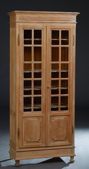 Diminutive French Carved Beech Bookcase, c. 1870, the (1 of 1)