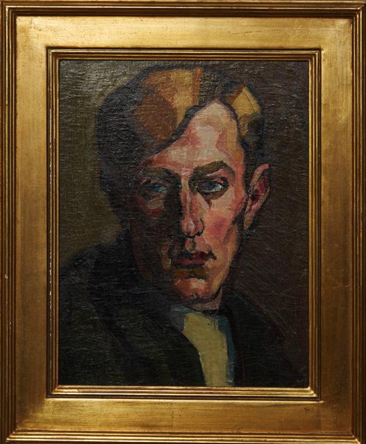 German Expressionist School, "Portrait of a Man," 1927, (1 of 11)