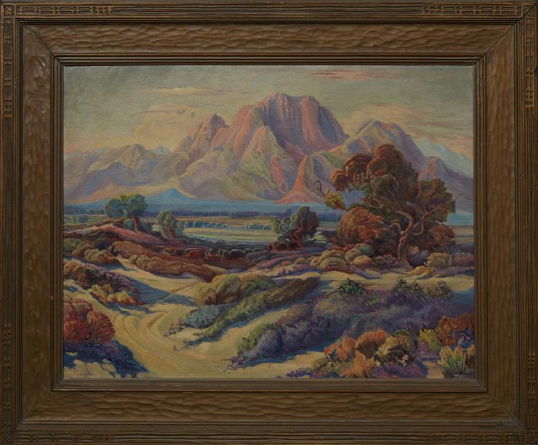 California School, "California Landscape at Sunset," (1 of 5)