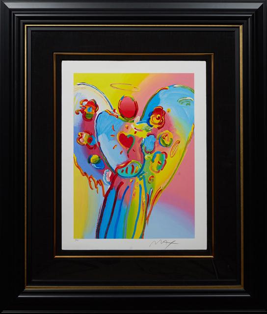 Peter Max (1937-, New York/Germany), "Angel with (1 of 6)