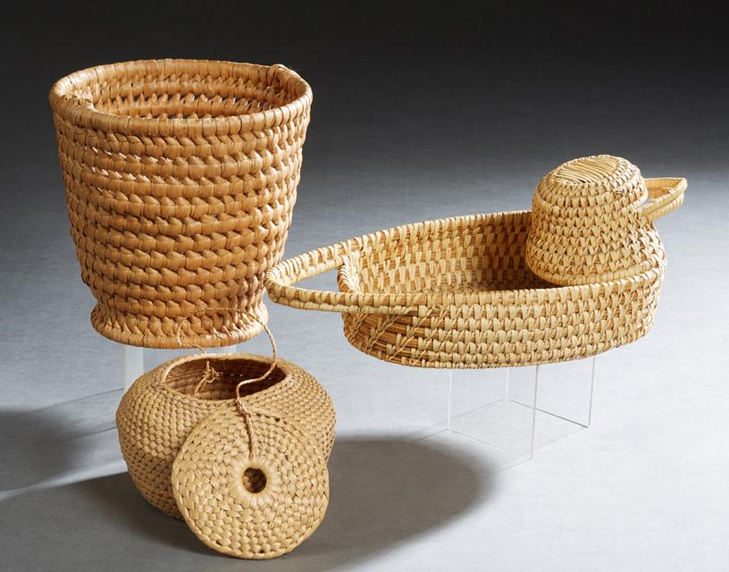 Three Native American Tahona Woven Items, consisting of (1 of 1)