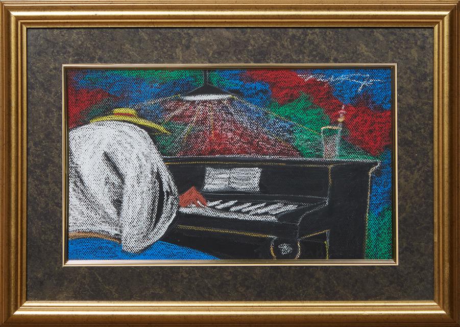 Ronald Leonard Jones (1952-2021, New Orleans), "Piano (1 of 4)