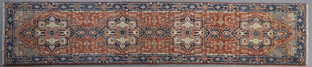 Agra Serapi Runner, 2' 5 x 11' 10. (1 of 1)