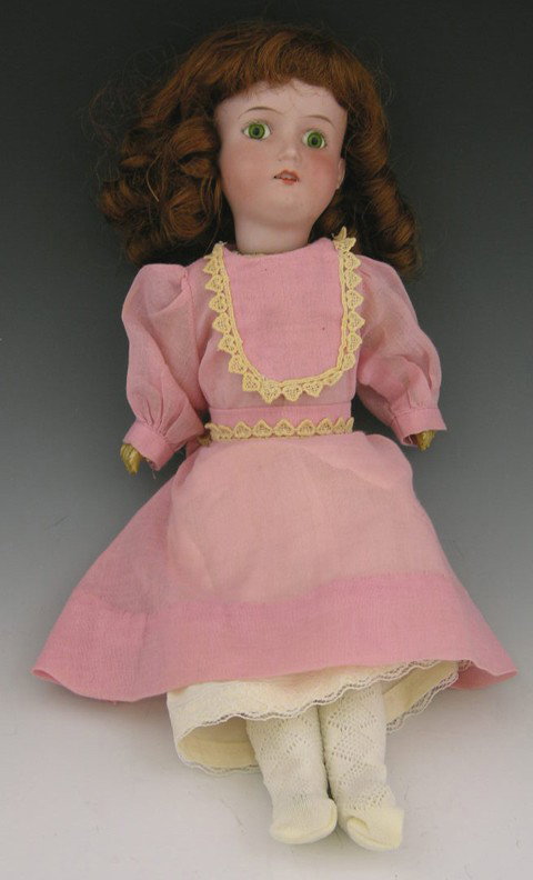 Small Armand Marseille Bisque Head Doll, early 20t