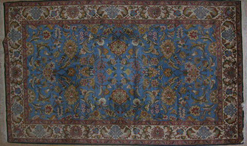 Persian Kashan Carpet, 6' 5 x 10' 2.: Persian Kashan Carpet, 6' 5 x 10' 2.
