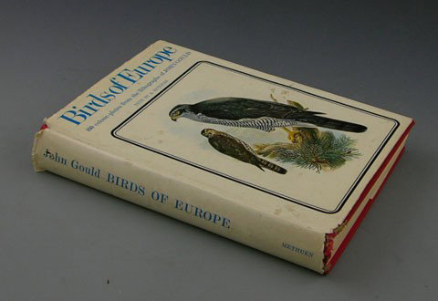 Book- "John Gould Birds of Europe," by A. Rutgers,: Book- "John Gould Birds of Europe," by A. Rutgers, 1966.