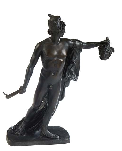 After Benvenuto Cellini (Italy, 1500-1571), "Perseus with the Head of the Medusa," late 19th c., (1 of 17)