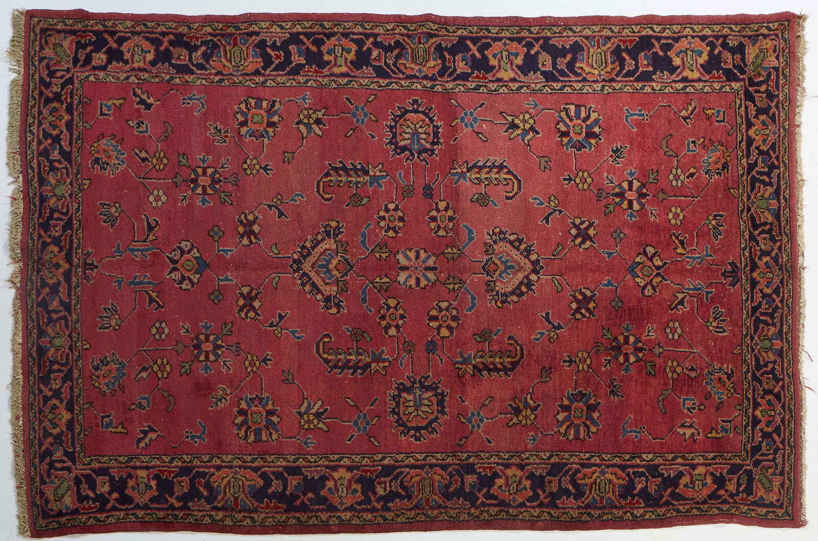 Sarouk Carpet, 6' 2 x 9'. Provenance: from the Estate of Dr. Peter Elwood Dorsett, New Orleans, (1 of 1)
