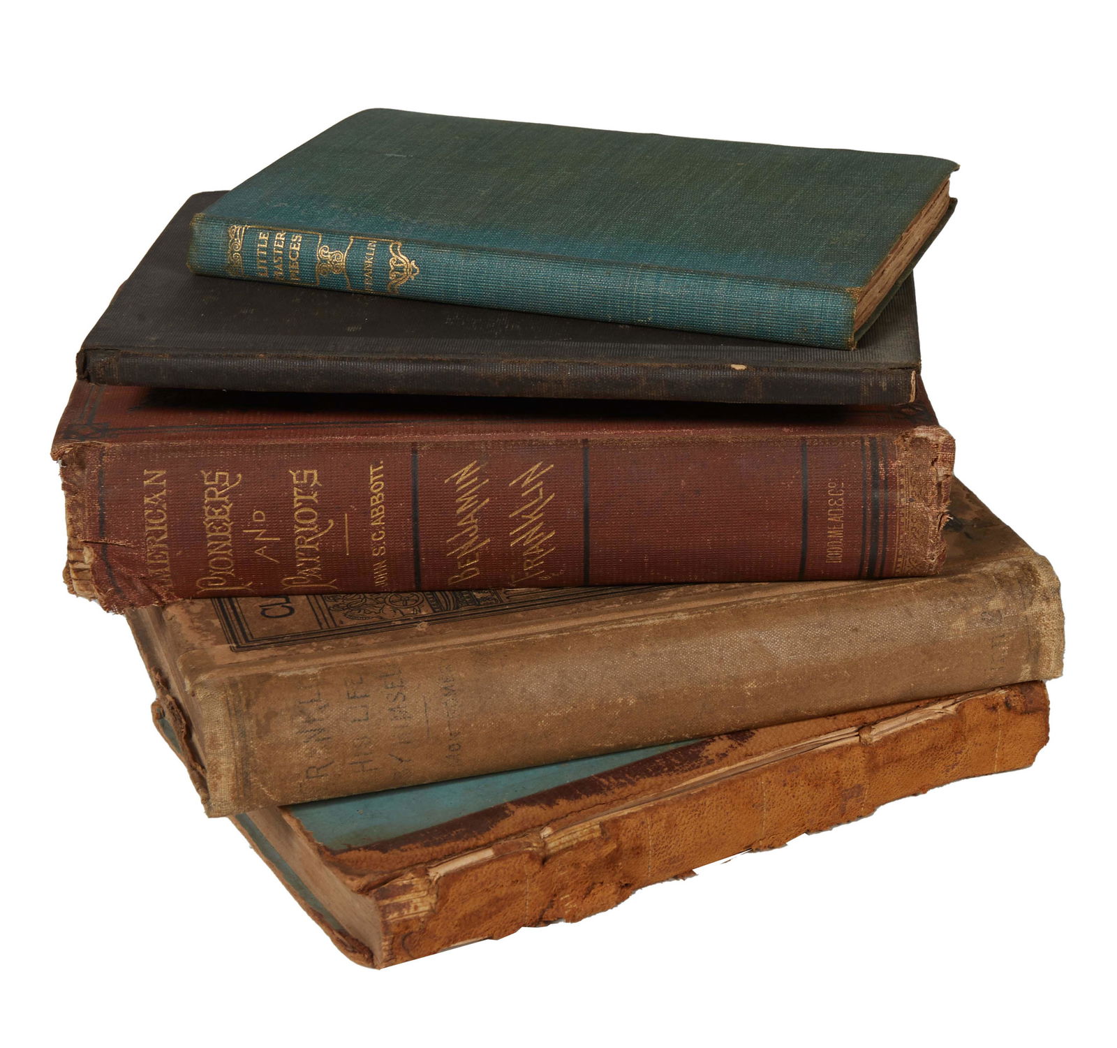 Six Schoolboy Works, 19th c., about Benjamin Franklin, including an early copy of The Franklin (1 of 1)