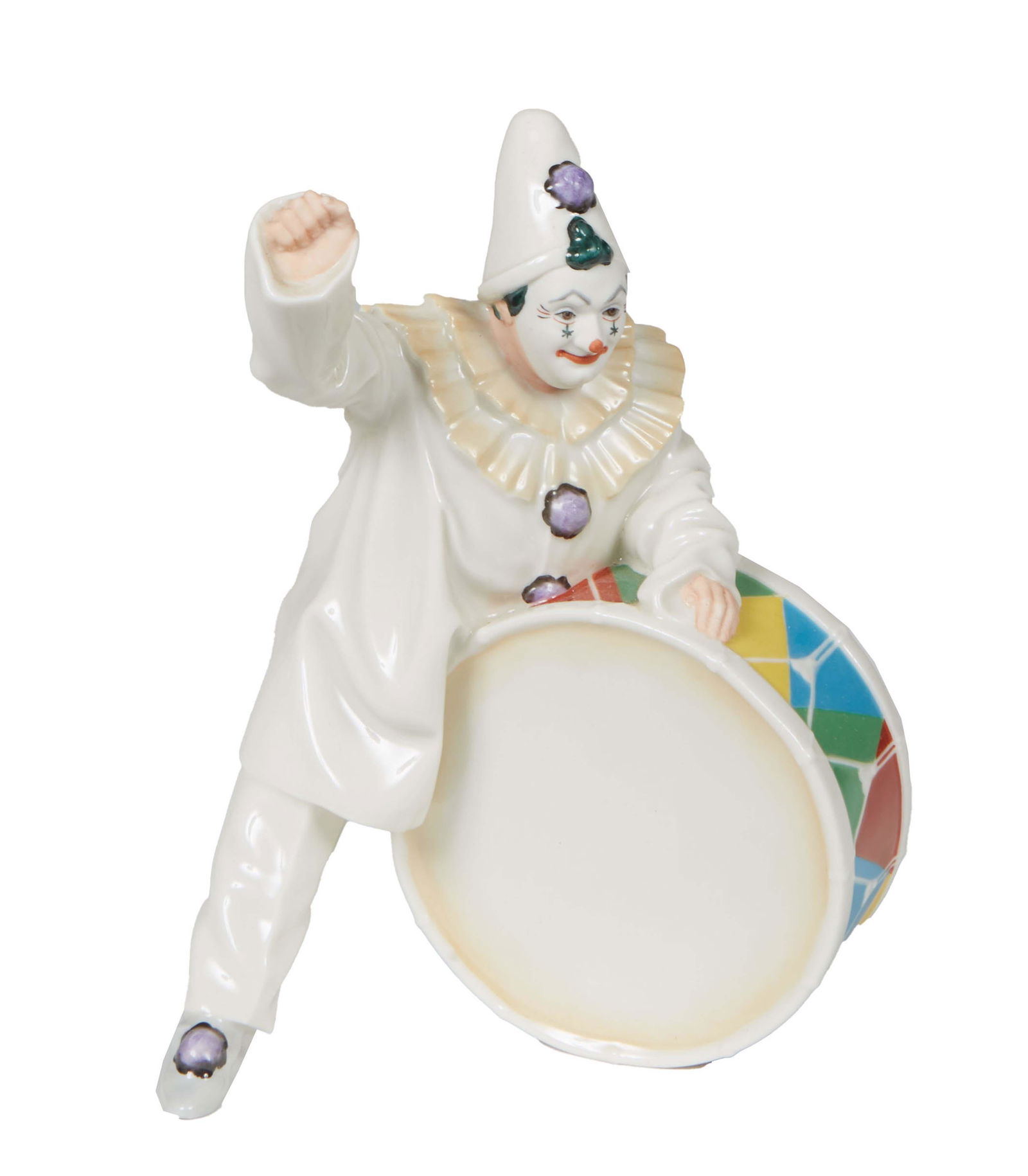 A. Hutschenreuther Porcelain Pierrot Figure, 1981, #775/5000, from the Metropolitan Opera Guild, H.- (1 of 2)