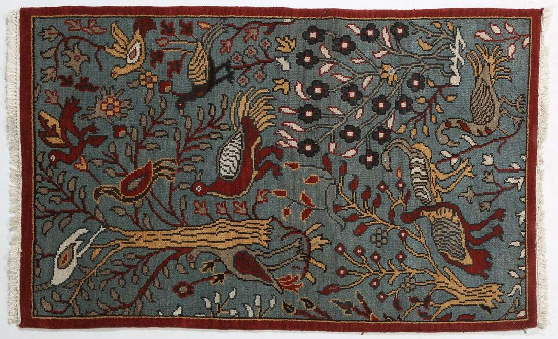 Laristan Birds of Paradise Carpet, 3' 8 x 5' 10. (1 of 1)