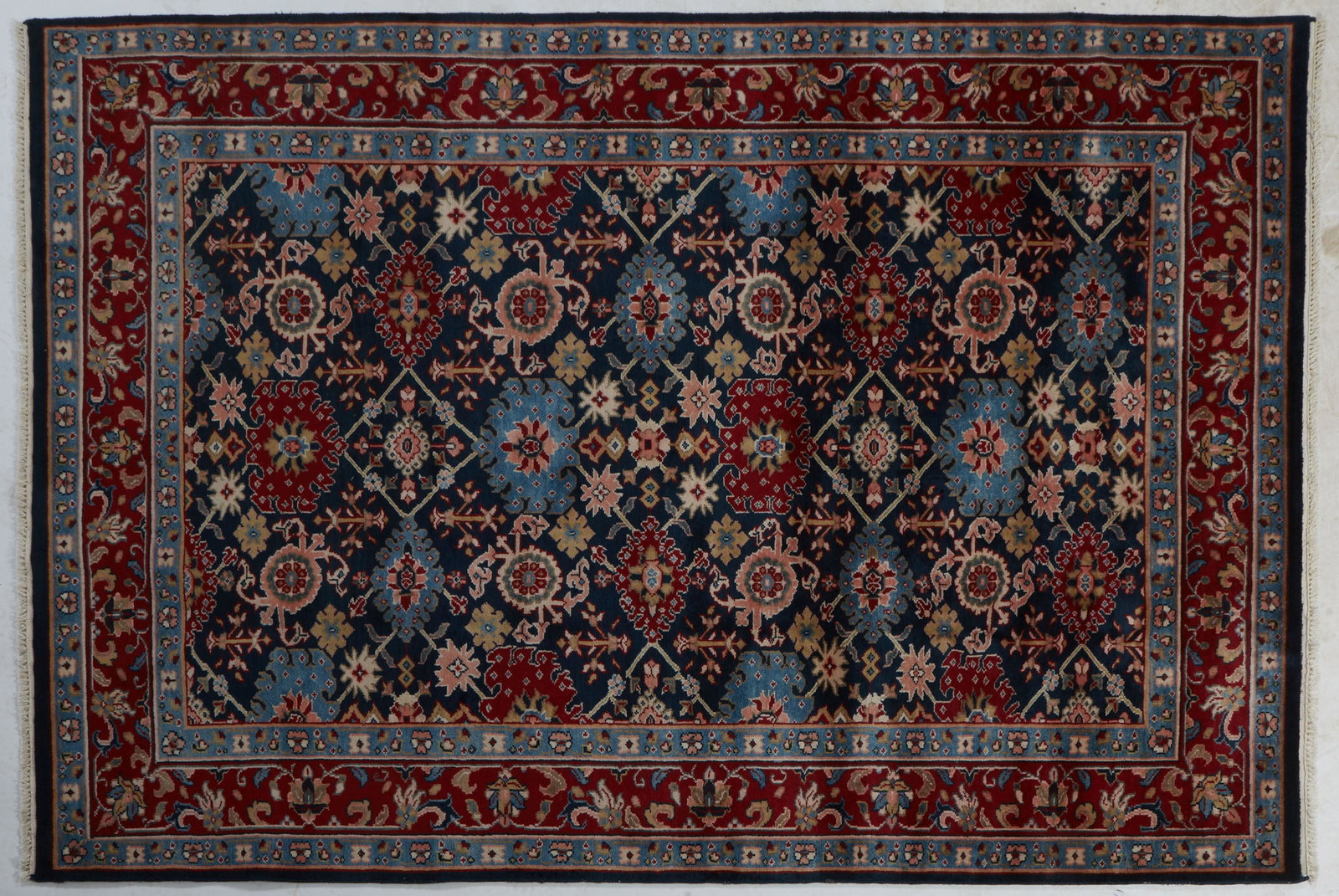 Agra Mahal Carpet, 6' 1 x 9'. (1 of 1)