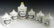 35: Set of Six Limoges Porcelain Apothecary Jars, 20th