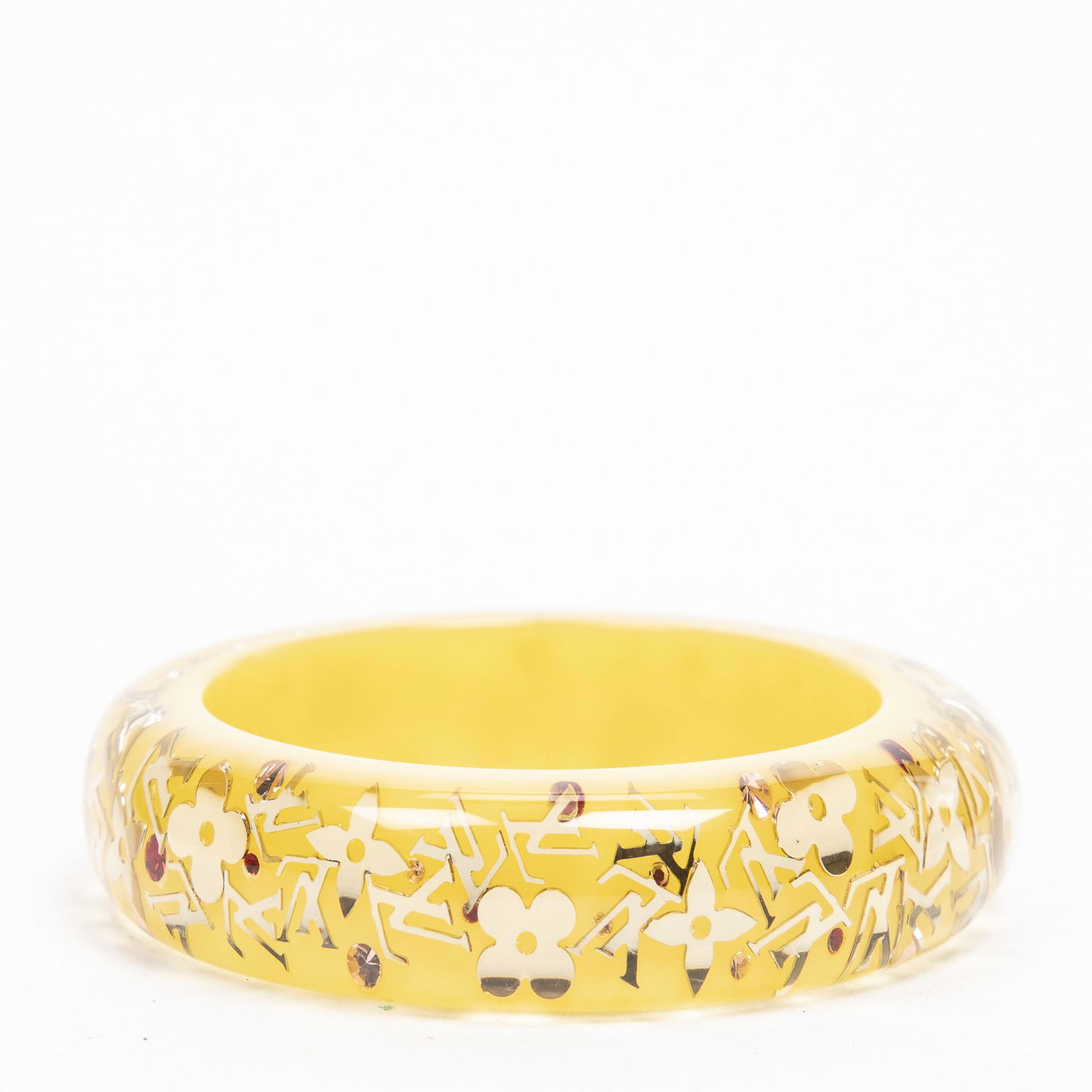 Louis Vuitton Inclusion bangle bracelet, accompanied by branded dust bag and certificate of (1 of 2)