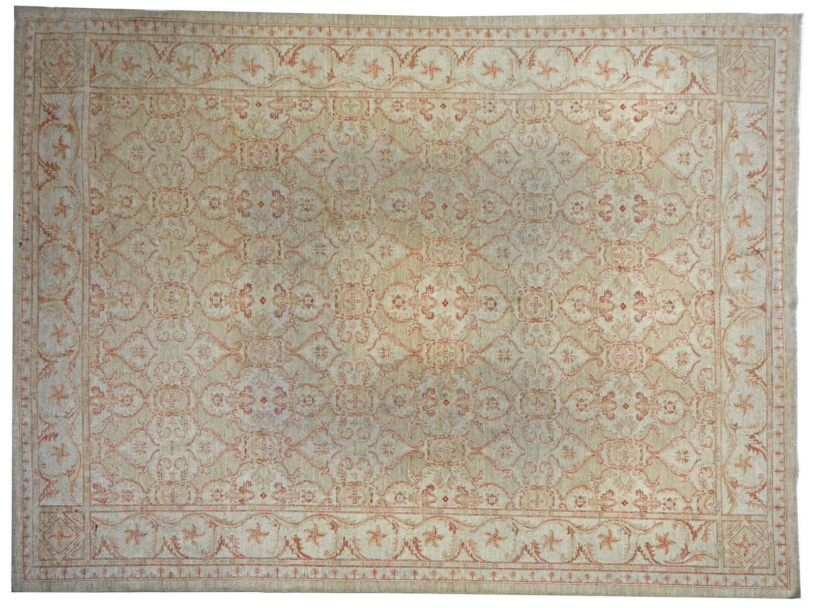 Oushak Carpet, 10' 3 x 13' 2. (1 of 1)