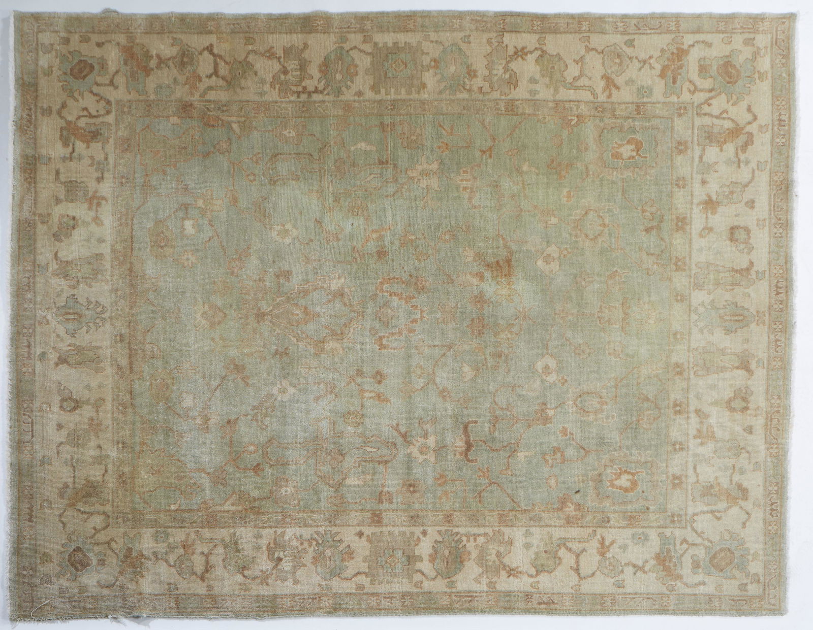 Oushak Carpet, 8' x 10' 1. (1 of 1)