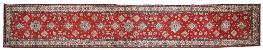 Uzbek Kazak Runner, 3' x 19'. (1 of 1)