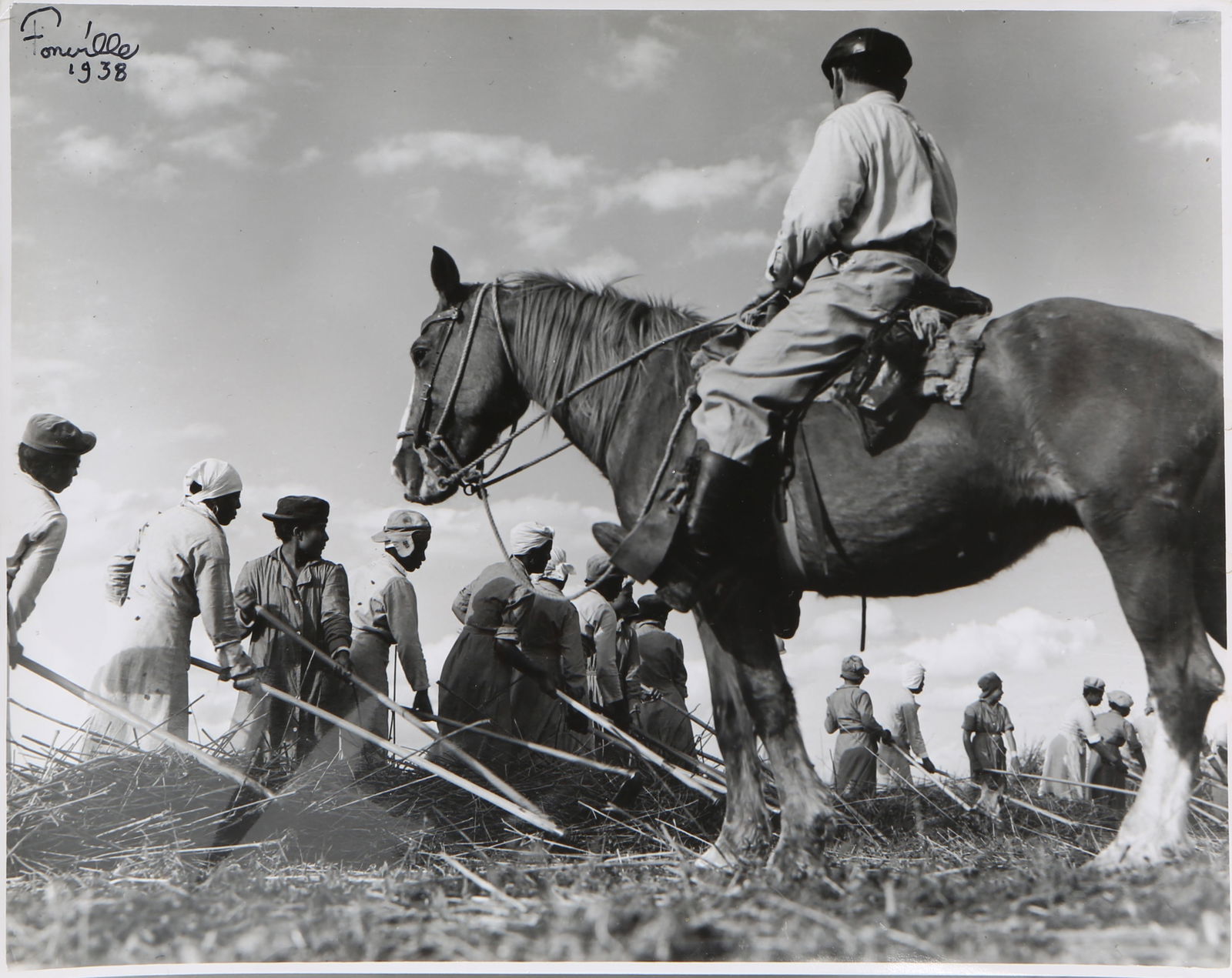 Theodore Fonville Winans (Missouri/Louisiana, 1911-1992), "Angola Hoers," 1938, silver gelatin print (1 of 2)