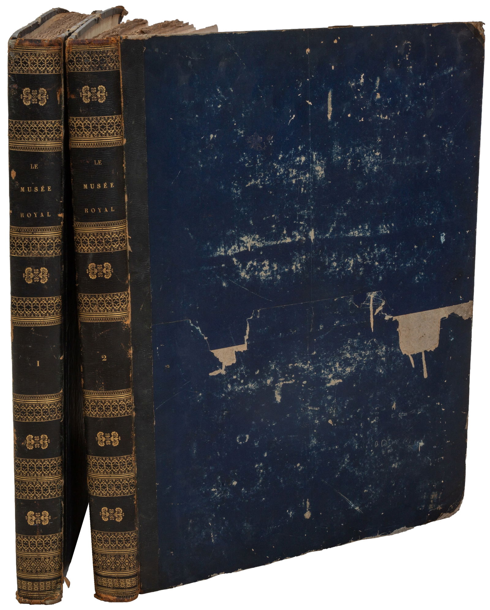 Henri Laurent, Pair of Books from Le Musee Royal, 19th c., H.- 25 in., W.- 19 in., D.- 2 in. (2 (1 of 20)