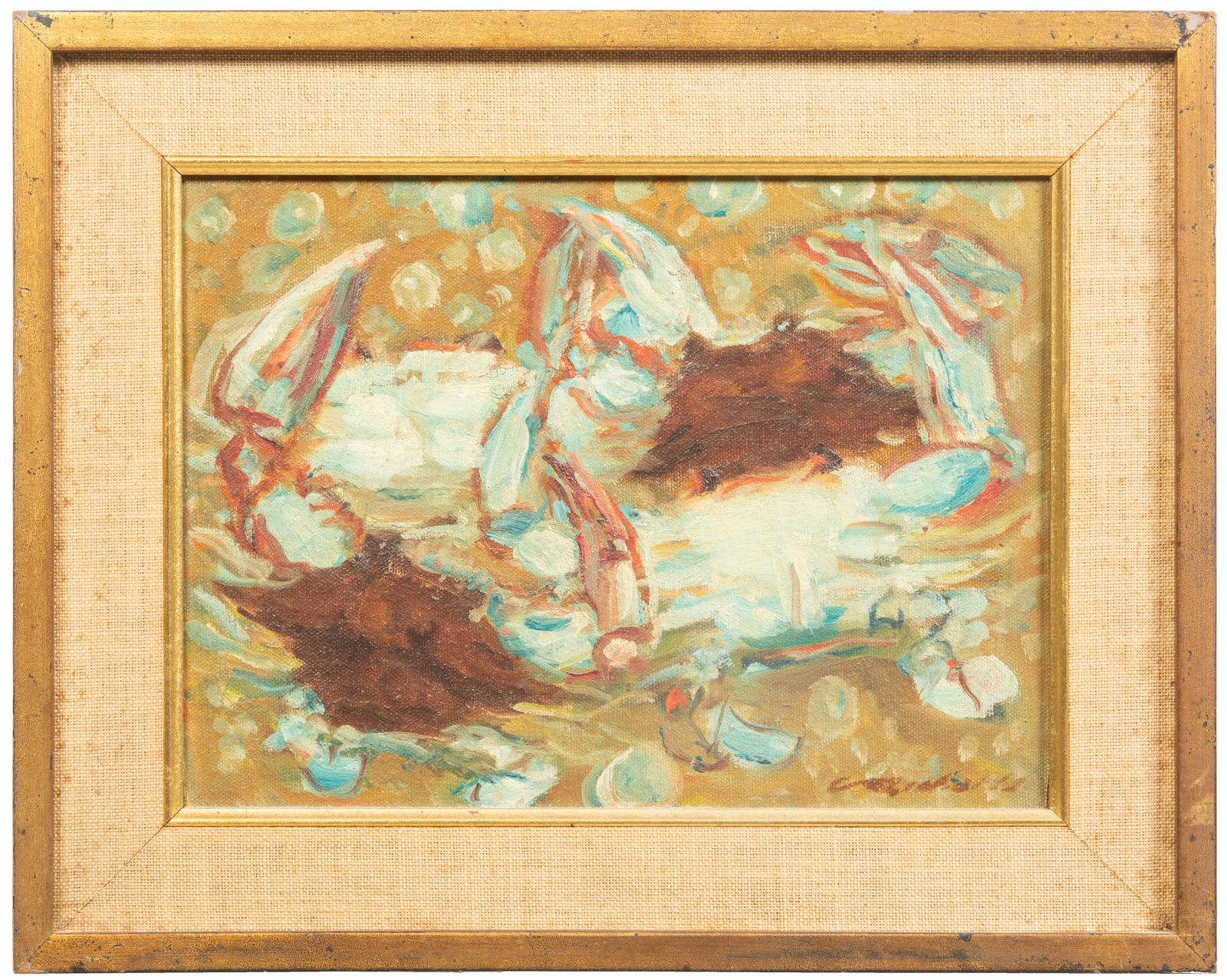 Charles Whitfield Richards (American/New Orleans, 1906-1992), "Crabs," 20th c., (1 of 4)