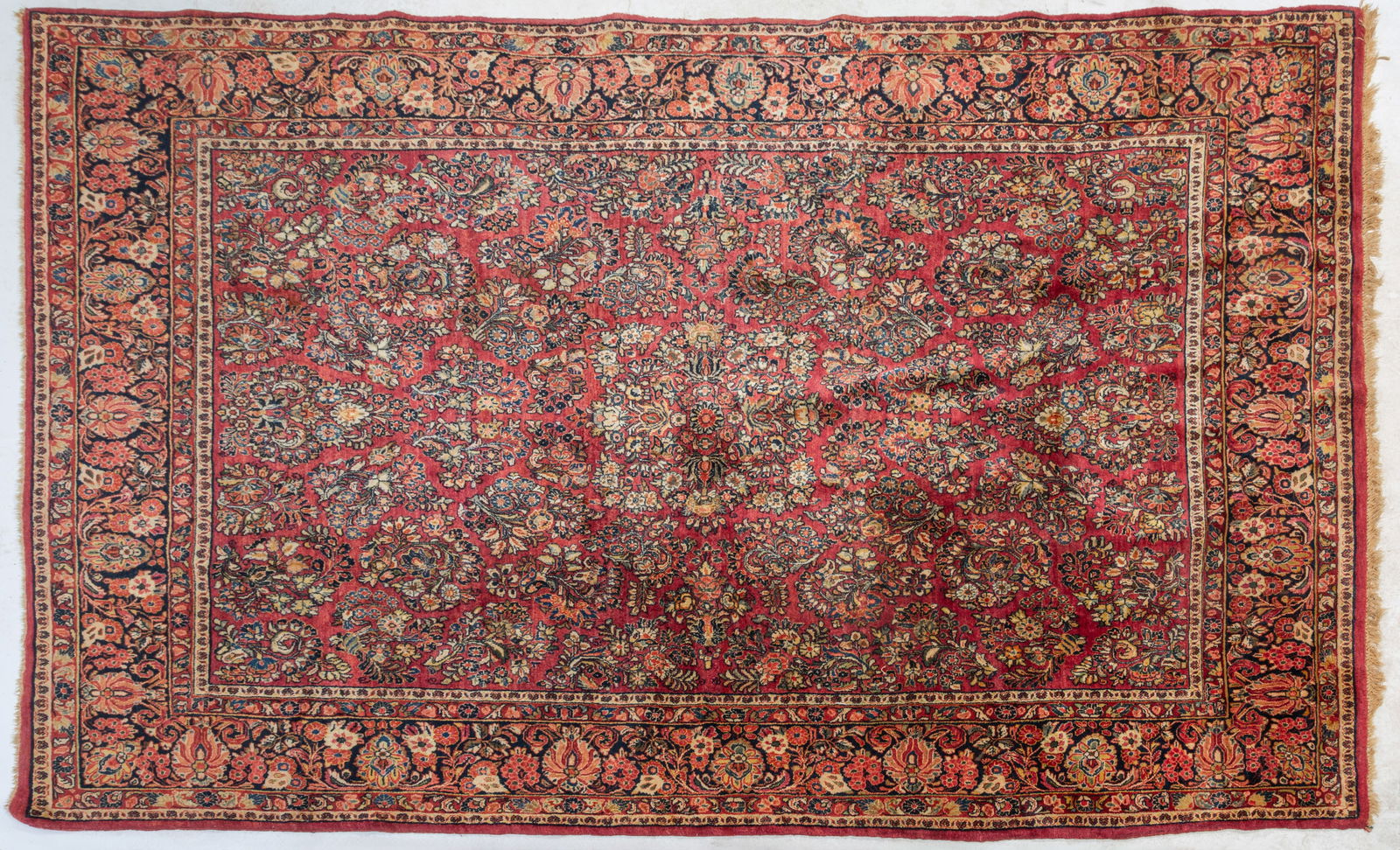 Antique Persian Sarouk Carpet, 8' 8 x 12' 3. (1 of 1)