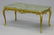 872: Marble and Brass Plated Louis XV Style Coffee Tabl
