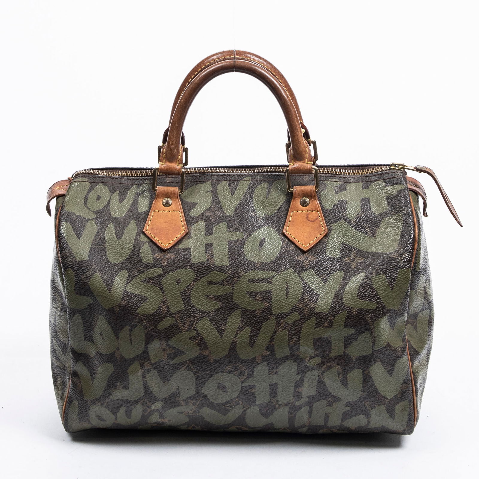 Louis Vuitton Limited Edition Stephen Sprouse Graffiti Speedy 30 Handbag, H.- 8 1/2 in., W.- 11 1/4 (1 of 7)