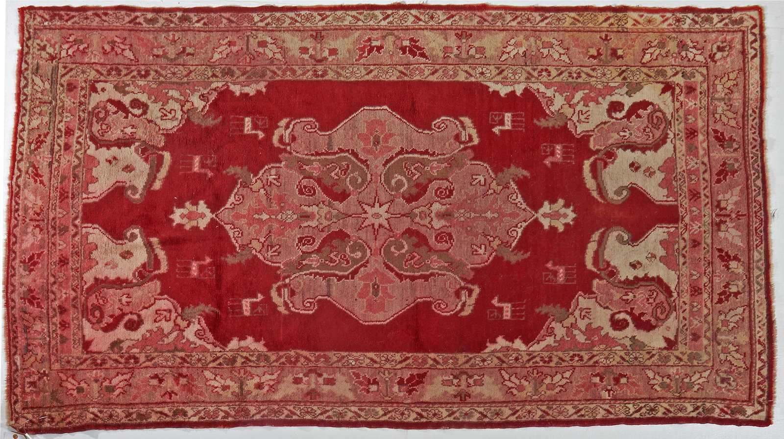 Oushak Carpet, 7' 5 x 4' 4.: Oushak Carpet, Oushak carpet, 7' 5 x 4' 4.